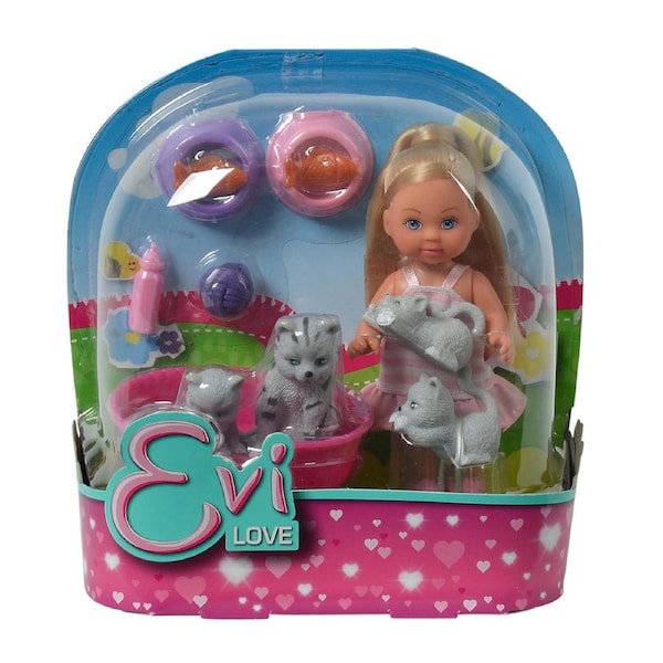 Simba Evi Love Animal Friends Doll Playset Assorted Kids Imaginative Toy 3y+