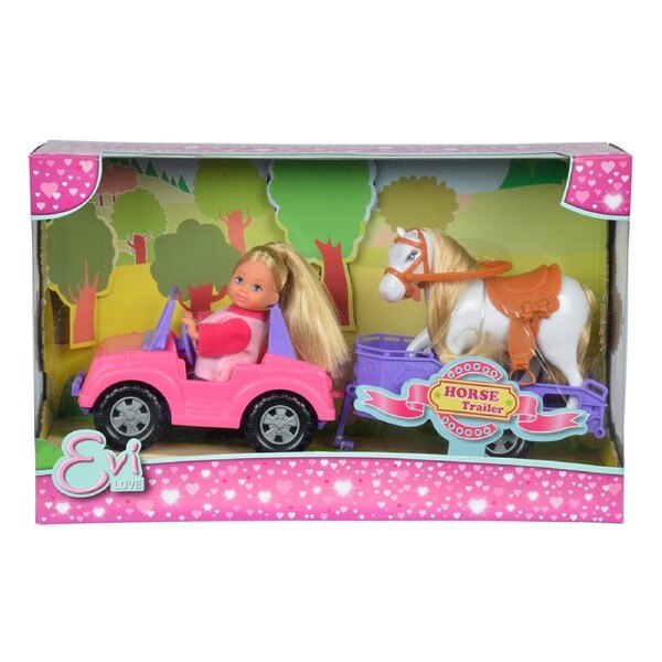 Simba Evi Love Horse Trailer Doll Playset Kids/Children Imaginative Toy 3y+