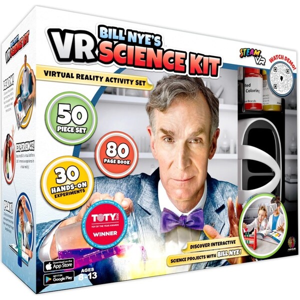 Abacus Bill Nyes VR Science Kit Kids/Children Experiment Learning Fun Toy 8y+