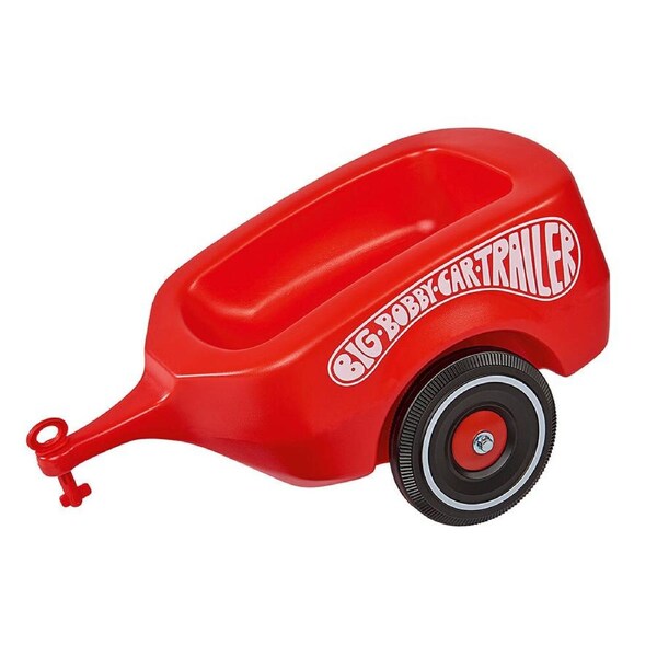 Simba Big Bobby Car Trailer Kids Toy For Ride On Vehicle Fun Outdoor Red 12m+