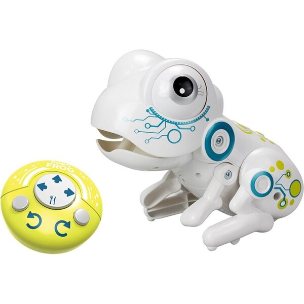 Silverlit Robo Frog Hunting/Shooting Robot Kids Toy Interactive Play White 5+