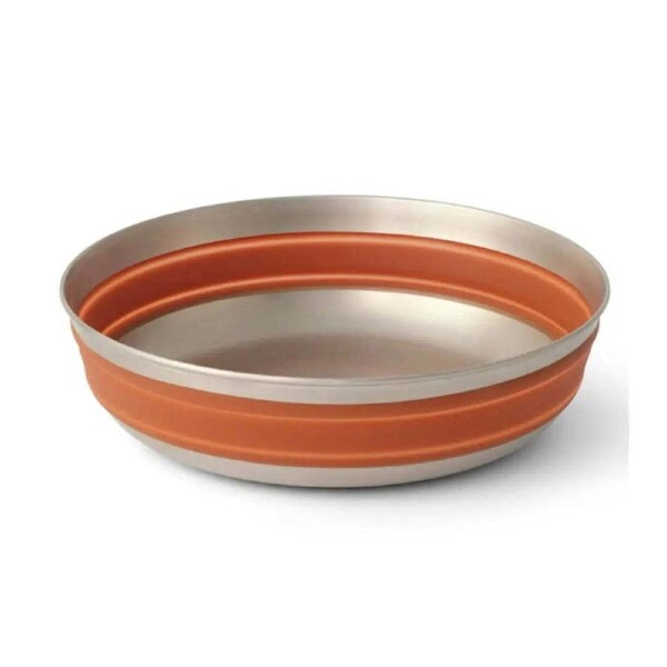 Sea To Summit Detour Stainless Steel Collapsible Bowl (Large) - Brown