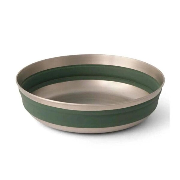 Sea To Summit Detour Stainless Steel Collapsible Bowl (Large) - Green