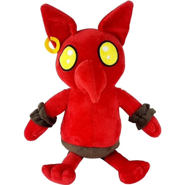 14.5" El Goblino Doors Plush - 2023 Monster Horror Game Collectible, Red