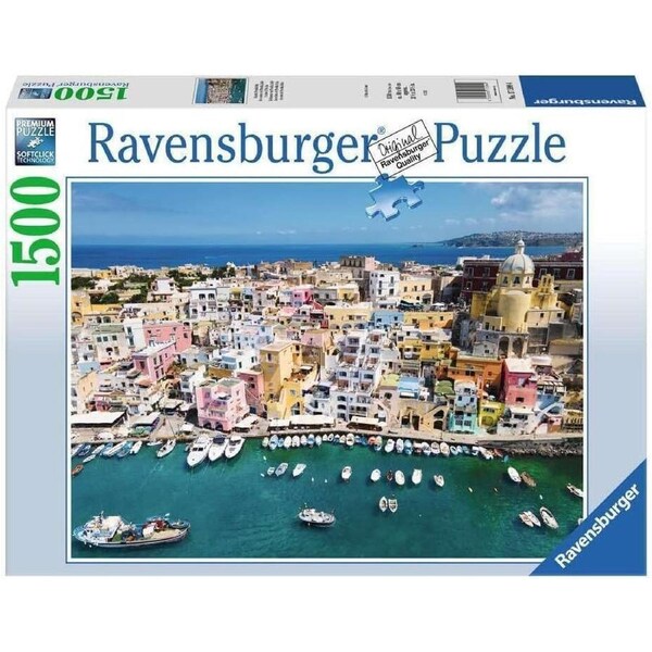 Ravensburger - View Of Procida 1500 Piece Puzzle