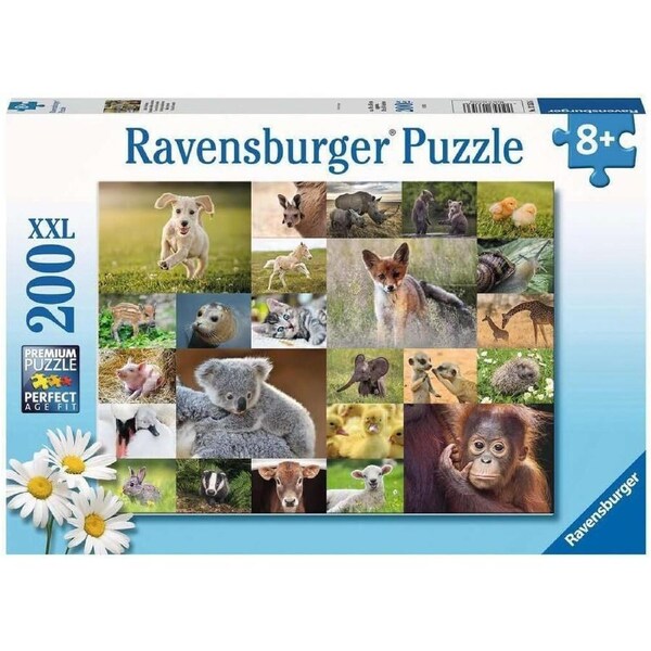 Ravensburger - Cute Animal Babies 200 Piece Puzzle