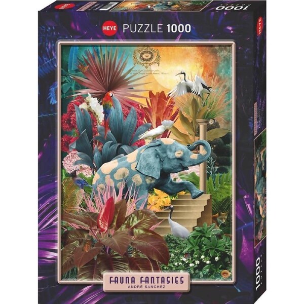 Heye - Fauna Fantasies Elephantaisy Jigsaw Puzzle 1000 Pieces