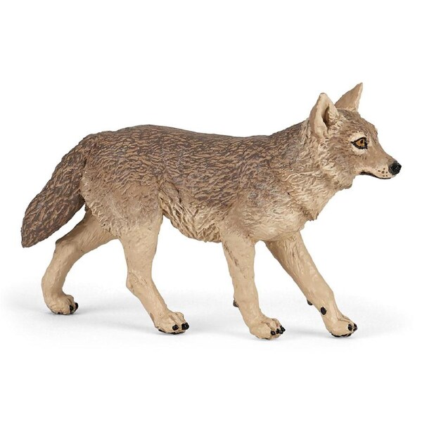 Papo France Jackal Collectible Figurine Kids Animal Figure Play Toy Brown 3y+