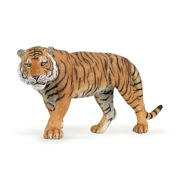 Papo France 16cm Tiger Collectible Figurine Kids Animal Action Figure Toy 3y+