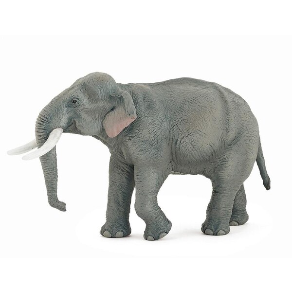 Papo France 14cm Asian Elephant Collectible Figurine Kids Animal Figure Toy