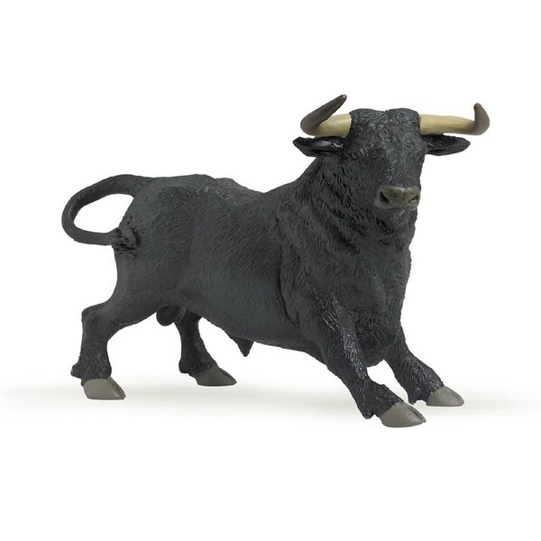 Papo France Andalusian Bull Collectible Figurine Kids Animal Figure Play Toy