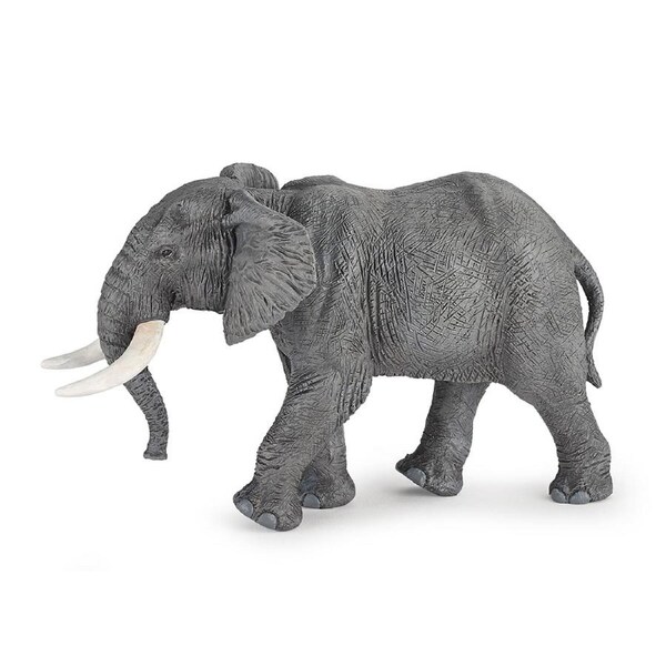 Papo France 16cm African Elephant Collectible Figurine Kids Animal Figure Toy