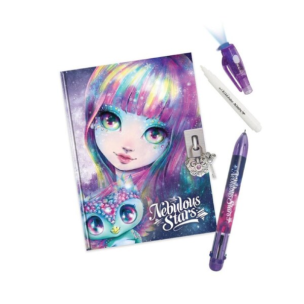 Nebulous Stars Creative Sketchbook Kids Sticker/Pencil Writing Pad Nebulia 7+