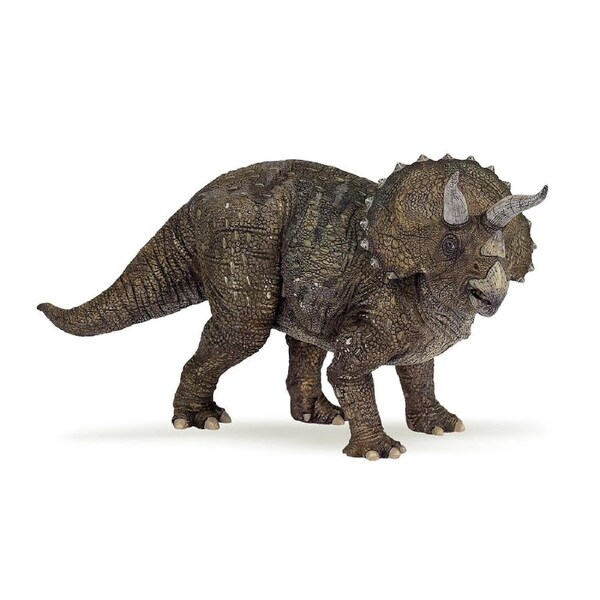 Papo France Triceratops Kids Animal Figure Prehistoric Dinosaur Figurine Toy