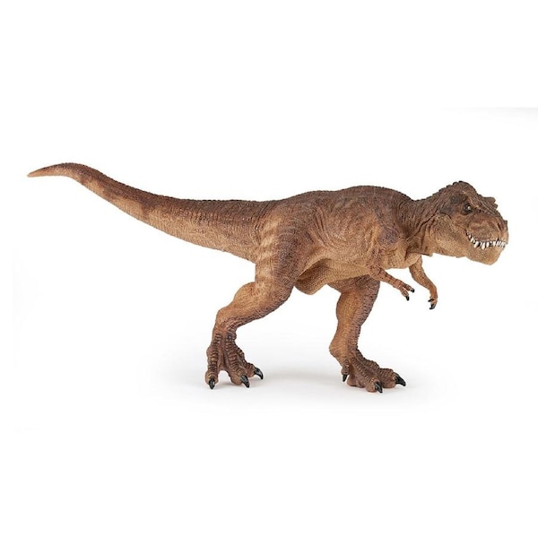 Papo France Brown Running T-Rex Kids Prehistoric Animal Dinosaur Figurine Toy
