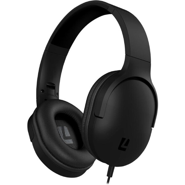 Liquid Ears All Day Wired Over-Ear Headphone - Black