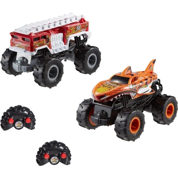 Hot Wheels Monster Trucks 1:24 Scale Remote Control Trucks