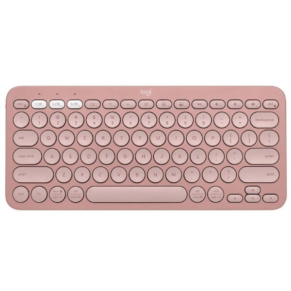 Logitech K380s Pebble Keys 2 Wireless Keyboard - Rose