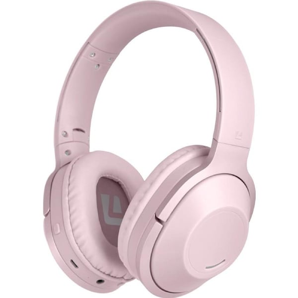 Liquid Ears Wirefree Over-Ear Headphones - Pink