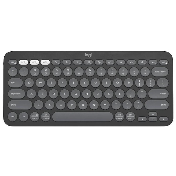 Logitech K380s Pebble Keys 2 Wireless Keyboard - Graphite