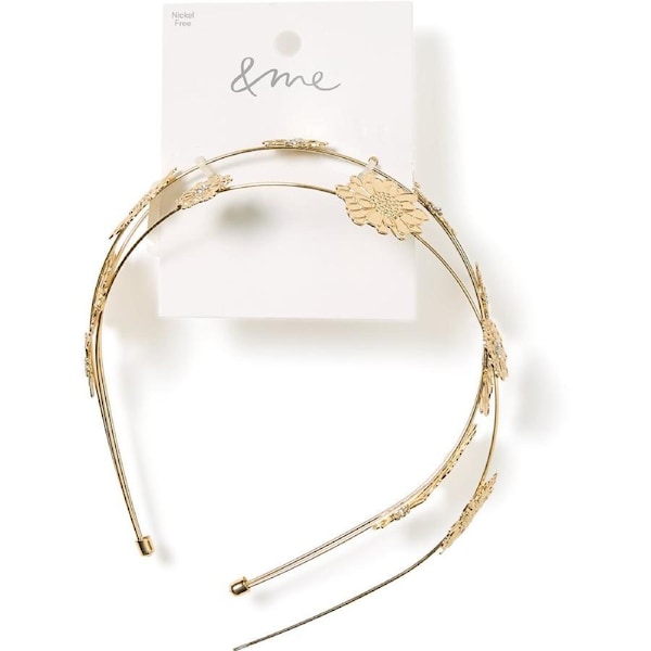 &me Women's Headband - Gold