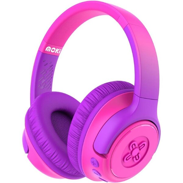 Mixi Kids Volume Limited Wireless Headphones - Pink Purple