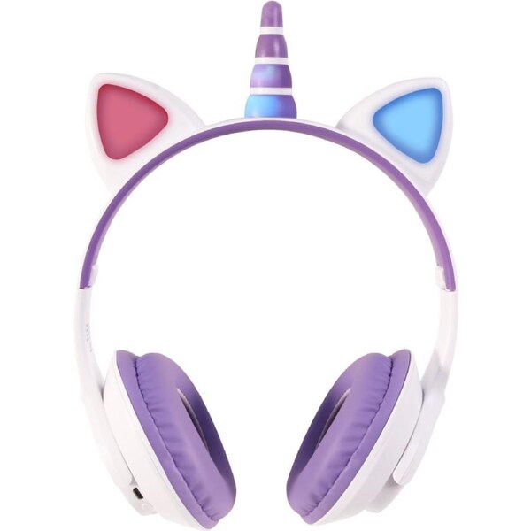 Techxtras RGB Wireless Headphones - Unicorn
