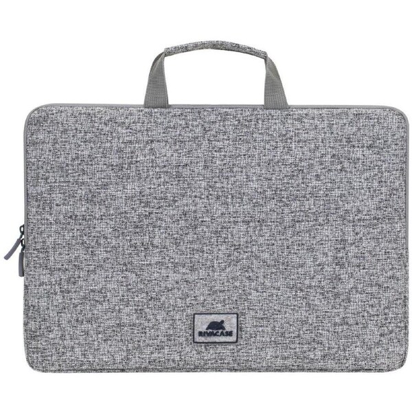 Rivacase 15" Laptop Sleeve with Handles - Grey