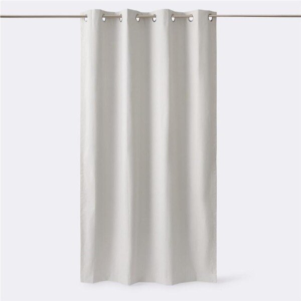 Openook Eyelet Blackout Tall Curtain 1 Piece - Natural