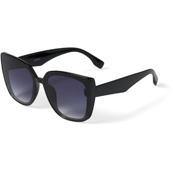 Village Women's Wide Cat Eye Sunglasses - Black