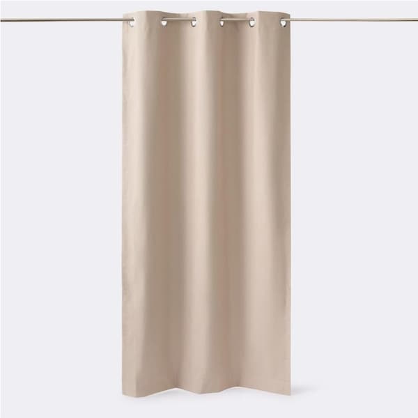 Openook Eyelet Blackout Curtain 1 Piece - Taupe