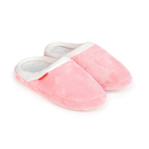 ARCHLINE Orthotic Slippers Slip On Arch Scuffs Pain Relief Moccasins - Pink EU 35