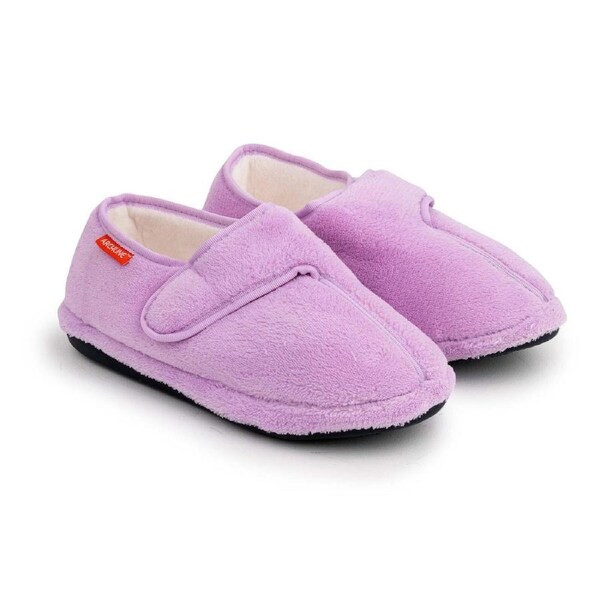 ARCHLINE Orthotic Plus Slippers Closed Scuffs Pain Relief Moccasins - Lilac EU 41