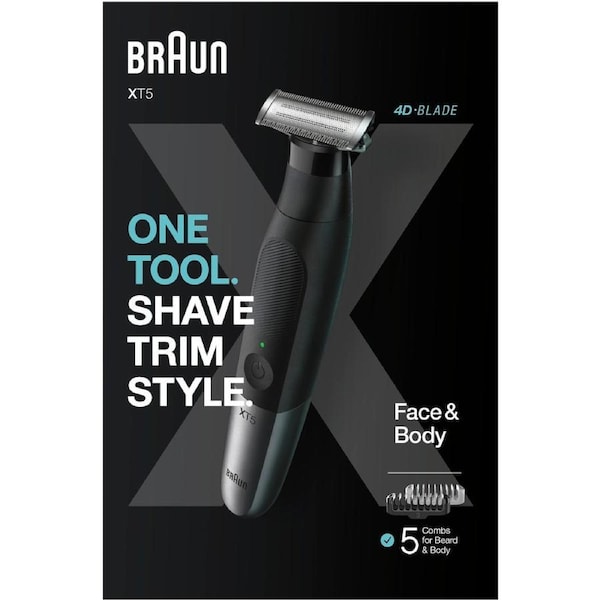 Braun Series XT5 Beard Trimmer, Shaver and Electric Razor for Men
