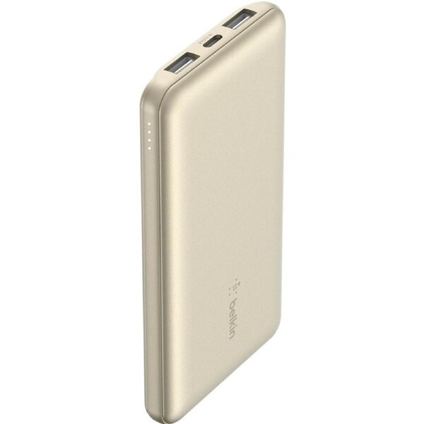 Belkin 10K BoostCharge Power Bank 15W - Gold