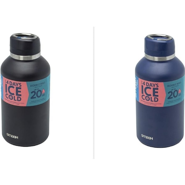 Smash Stainless Steel Triple Wall Water Canteen 1.8L - Assorted*