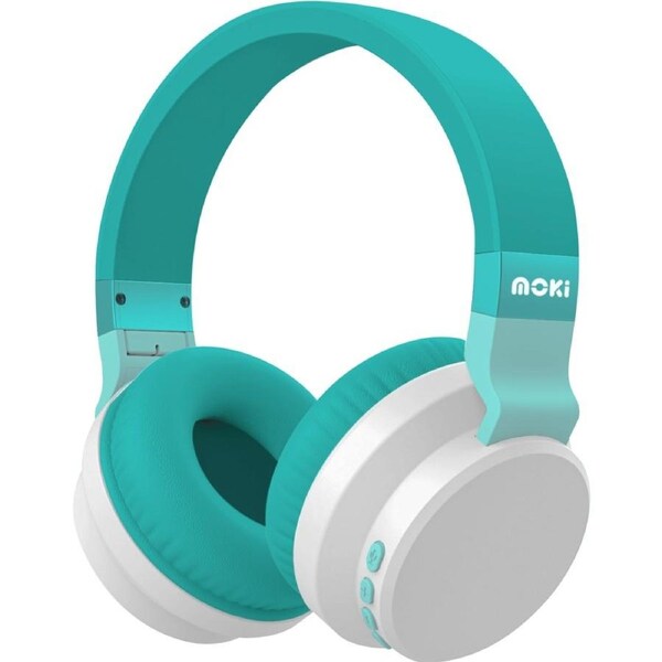 Moki Colourwave Wireless Headphones - Seafoam