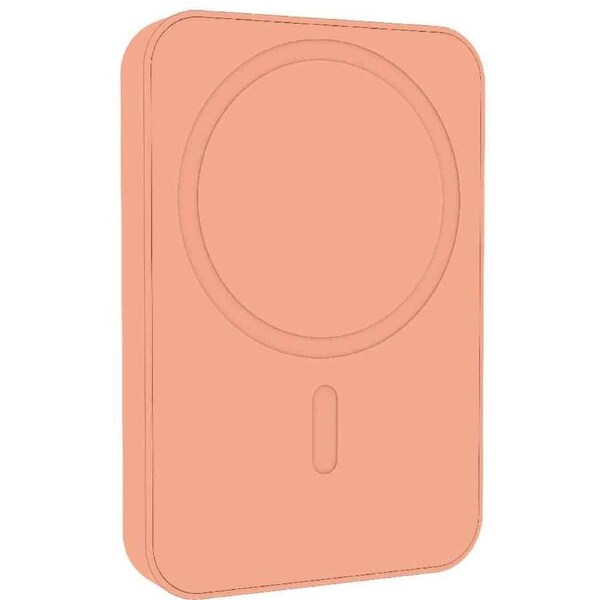 Laser 5000mAh Magnetic Powerbank 18W PD - Peach