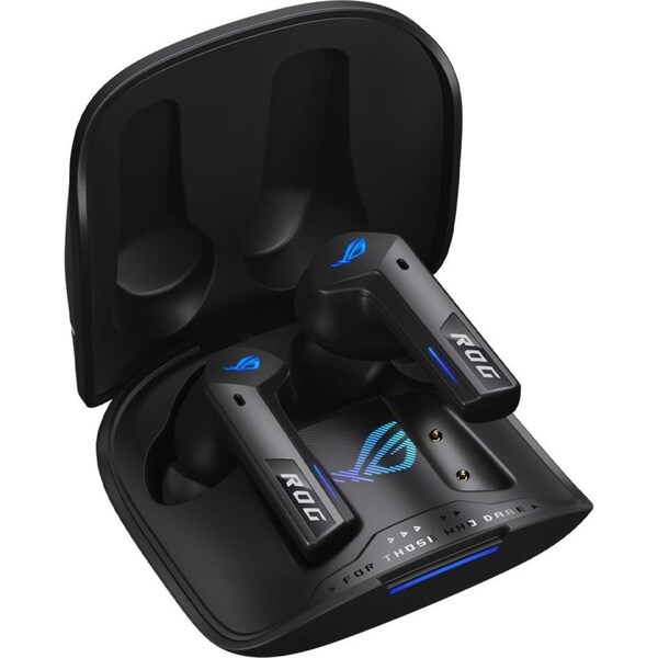 ASUS ROG SpeedNova Cetra True Wireless Gaming Earphones Headphones Black