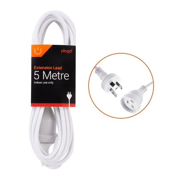 5 Meters Extension Power Outlets Lead