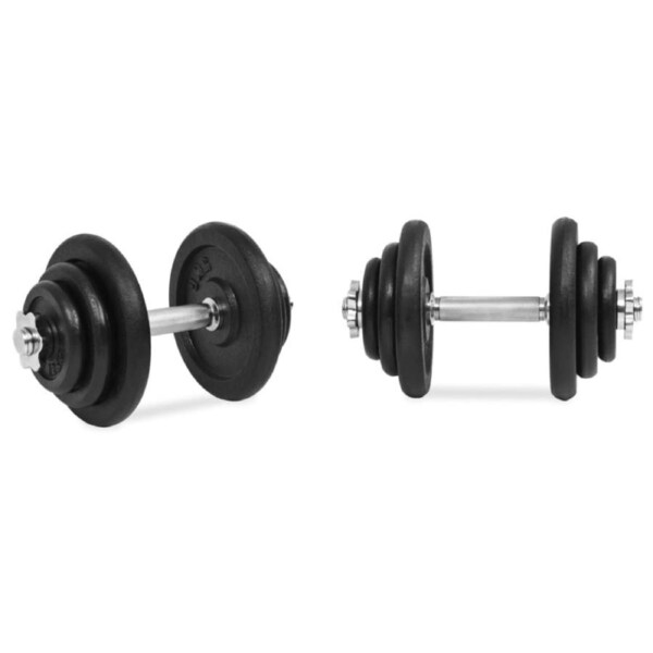 40KG Dumbbells Set Adjustable Dumbbell Weight Home Gym Fitness 18 Piece