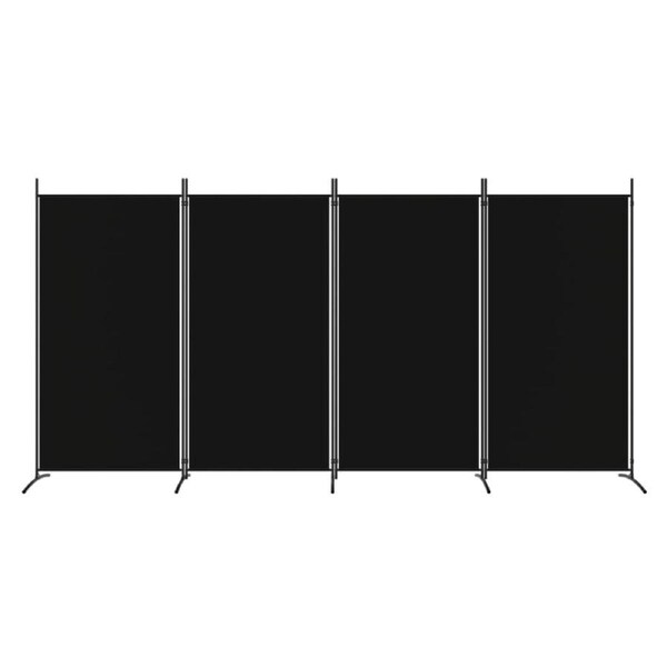 4-Panel Room Divider Privacy Screen Partition Stand Folding Foldable Panels