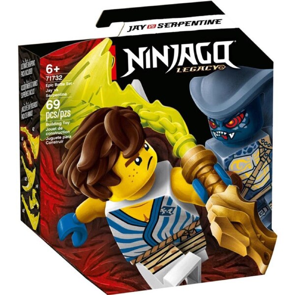 LEGO 71732 - Ninjago Epic Battle Set - Jay vs. Serpentine