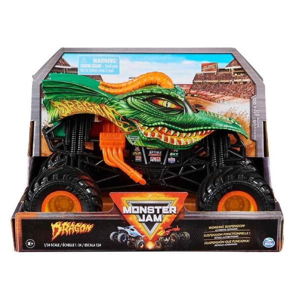 Monster Jam Dragon 1:24 Diecast Truck