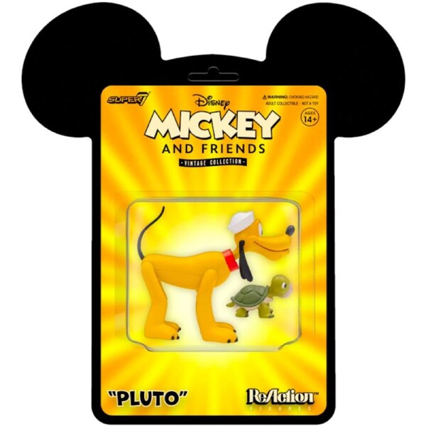 Mickey and Friends - Pluto Canine Patrol Vintage Collection ReAction 3.75” Action Figure