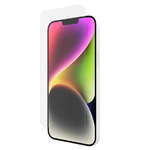 Cygnett Apple iPhone 14 Plus Tough Japanese Tempered Glass Screen Protector (CY4251CPTGL) - Superior Impact Absorbtion