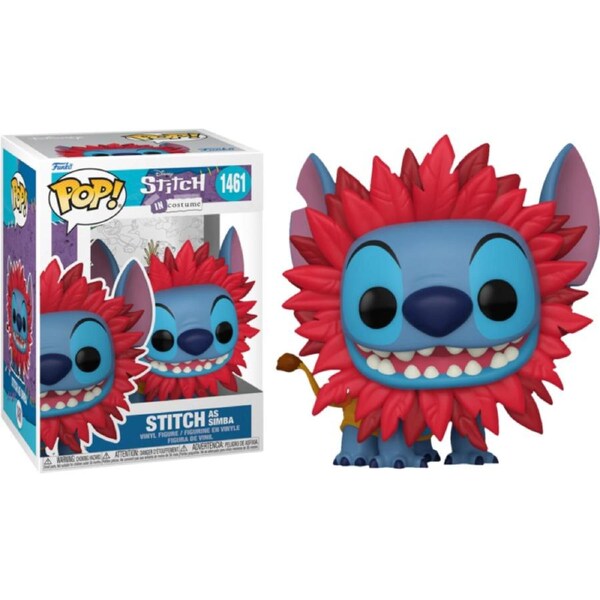 Disney: Stitch in Costume - Stitch as Simba #1461 Pop! Vinyl Figure