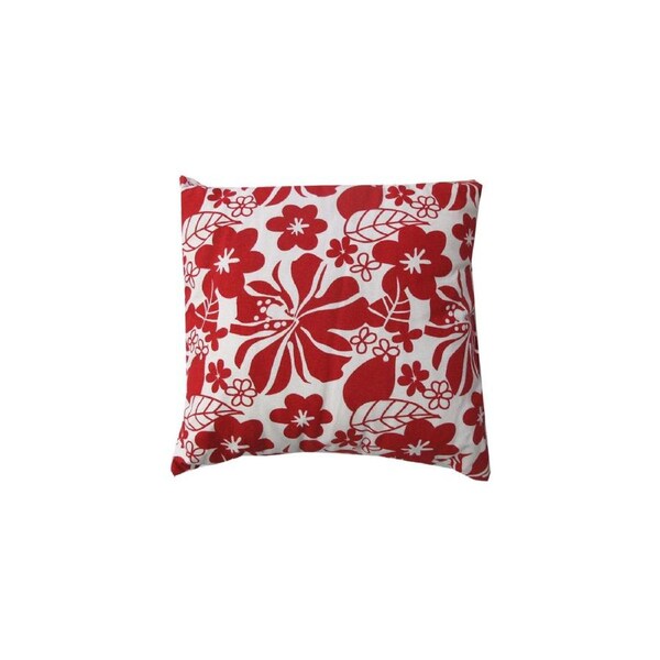 Hopper Flower Red Square Cushion 40 x 40 cm
