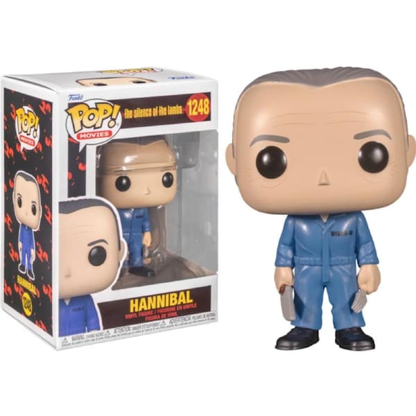 The Silence of the Lambs - Hannibal Lector in Blue Jumpsuit #1248 Pop! Vinyl Figure