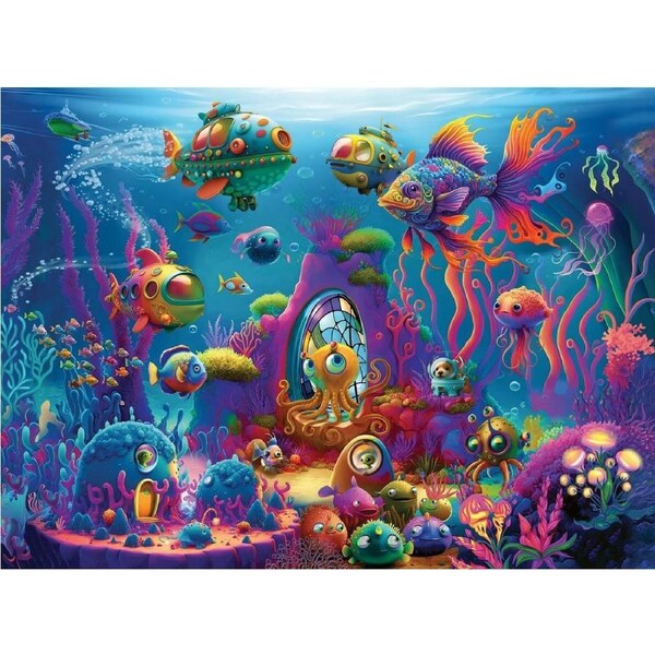 Ravensburger - Alien Ocean Puzzle 150pc